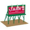 MTH 30-90495 O Jahn's Ice Cream Lighted Billboard - Your Source for Gaming Essentials* Outlet