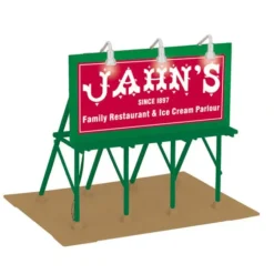 MTH 30-90495 O Jahn's Ice Cream Lighted Billboard - Your Source for Gaming Essentials* Outlet