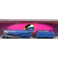MTH 20-3028-1 O Jersey Central 4-6-2 Blue Comet Steam Locomotive & Tender w/PS1 EX/Box - Your Source for Gaming Essentials* Outlet