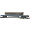 MTH 20-95146 O Long Island 60' Flat Car with 4 ScaleTrax 10" Straights - Your Source for Gaming Essentials* Sale