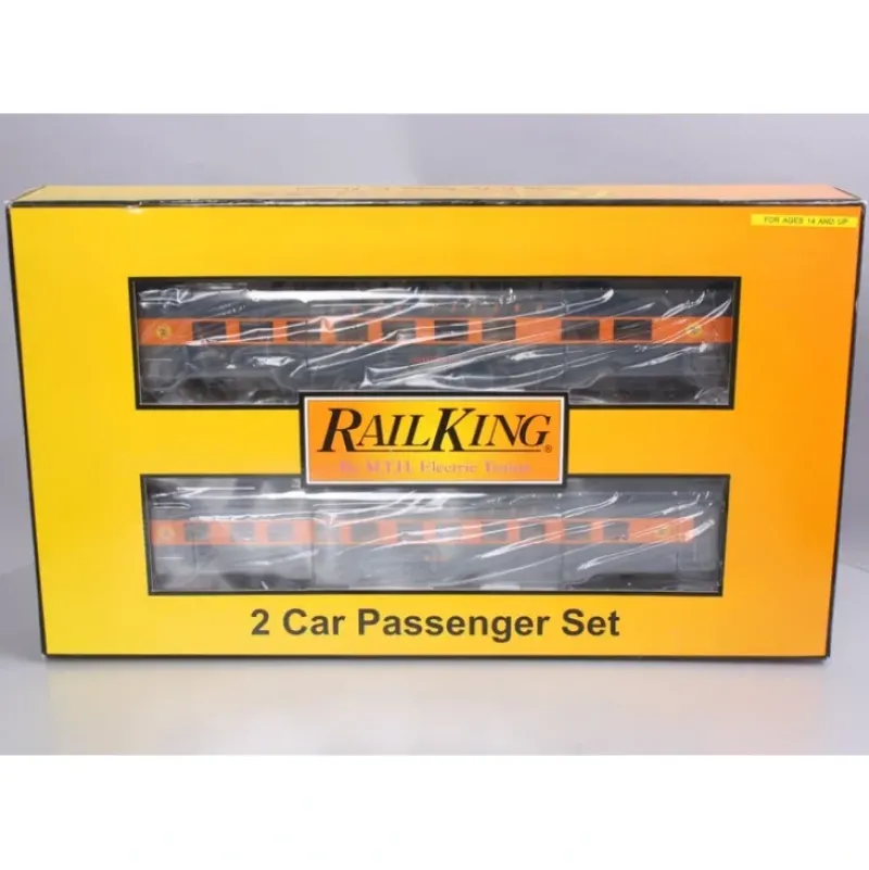 MTH 30-67708 O Long Island RailKing 60' Streamlined Sleeper/Diner Set (Set of 2) - Your Source for Gaming Essentials*