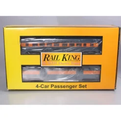 MTH 30-69200 O Long Island RailKing 60' Madison Passenger Car Set (Set of 4) - Your Source for Gaming Essentials* New