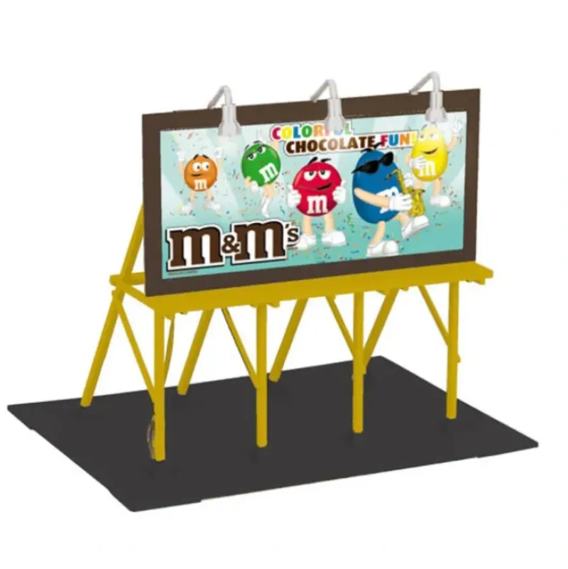 MTH 30-90457 O M&Ms Lighted Billboard - Your Source for Gaming Essentials*