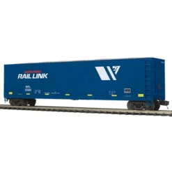 MTH 20-97794 O Montana Rail Link Smooth-Side Wood Chip Gondola #35080 - 3-Rail - Your Source for Gaming Essentials* New