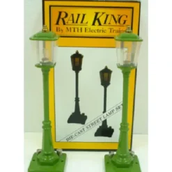 MTH 20-1026 O N. 56 Two Green Street Lamps - Your Source for Gaming Essentials* Online