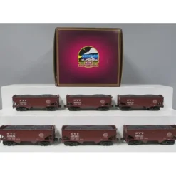 MTH 20-90615 O New York Central 2-Bay Offset Hopper Car Set (Set of 6) - Your Source for Gaming Essentials* New