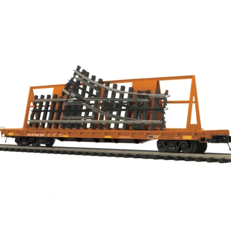 MTH 20-95139 O Norfolk Southern 60' Flat Car with ScaleTrax O-31 Switch - Your Source for Gaming Essentials* Online
