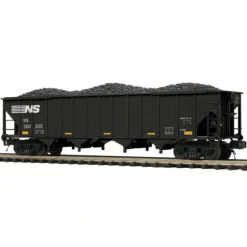 MTH 20-97808 O Norfolk Southern 4-Bay Hopper w/ Coal Load #300305 - Your Source for Gaming Essentials* Outlet