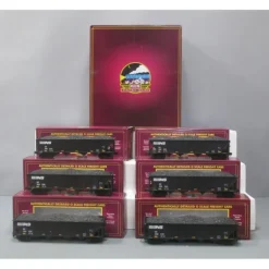MTH 20-90898 O Norfolk Southern 4-Bay Hopper Cars (Set of 6) - Your Source for Gaming Essentials* Hot