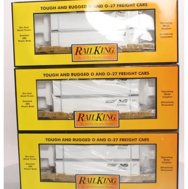 MTH 30-7052 O Norfolk Southern RailKing Husky Stack Set (Set of 3) - Your Source for Gaming Essentials* Outlet