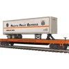 MTH 20-98938 O Pacific Fruit Express Flat Car w/ 40' Trailer #835408 - Your Source for Gaming Essentials* Hot