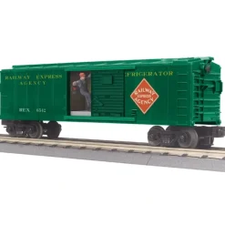 MTH 30-79475 O Railway Express Agency Operating Boxcar with Signal Man #6542 - Your Source for Gaming Essentials* Discount