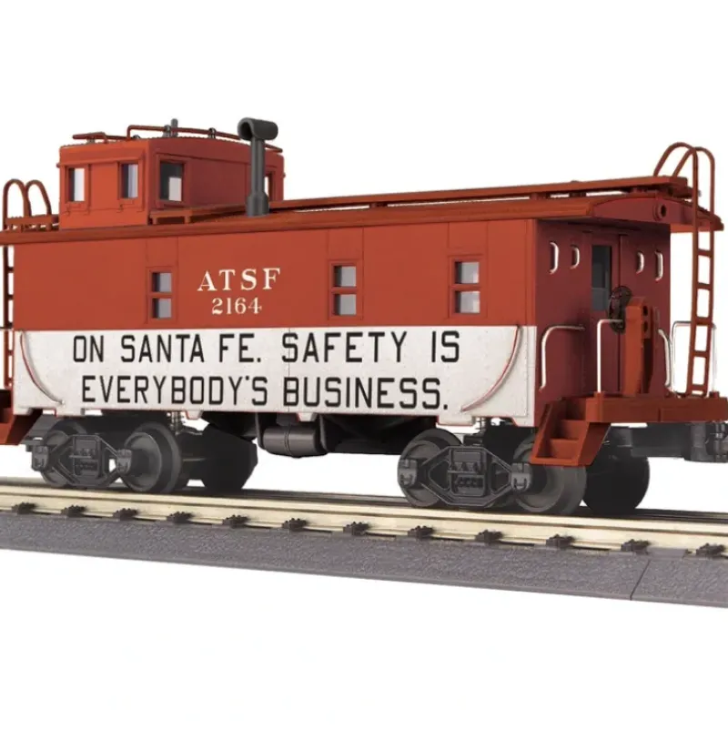 MTH 30-77279 O Santa Fe RailKing Offset-Cupola Steel Caboose Car #2164 - Your Source for Gaming Essentials* Online