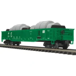 MTH 20-98958 O Scale Penn Central Gondola Car w/Coil Steel Load - Your Source for Gaming Essentials* Outlet
