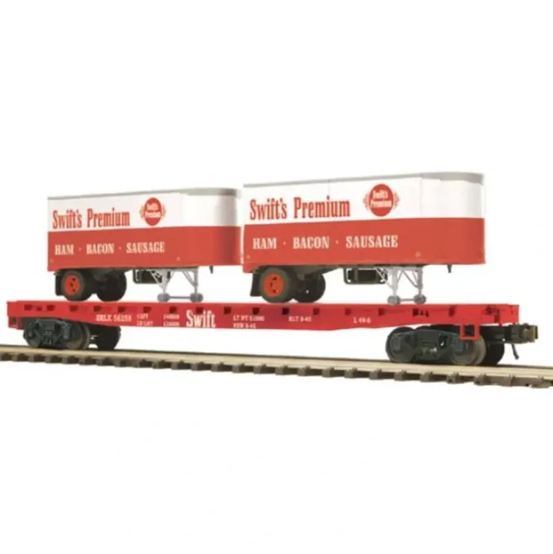 MTH 20-98884 O Scale Swift Flat Car With Trailers #56250 - Your Source for Gaming Essentials* Best