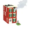 MTH 30-9187 O 3-Story Town House On Fire - Your Source for Gaming Essentials* Online