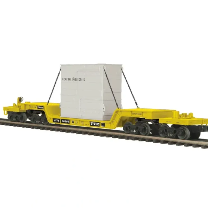 MTH 20-98989 O TTX 75' Depressed Flatcar w/Transformer - Your Source for Gaming Essentials* Outlet