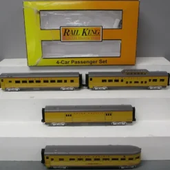 MTH 30-67821 O Union Pacific 60' Streamlined Passenger Car Set (Set of 4) - Your Source for Gaming Essentials* Discount