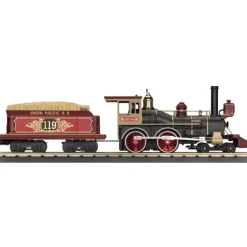 MTH 30-1672-1 O-27 UP 4-4-0 General Steam Locomotive w/PS3 #119 - Your Source for Gaming Essentials* Outlet