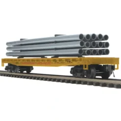 MTH 20-98843 O UP Flatcar w/Pipe Load - Your Source for Gaming Essentials* Discount