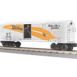 MTH 30-79474 O Western Pacific Operating Boxcar with Signal Man #19520 - Your Source for Gaming Essentials* New