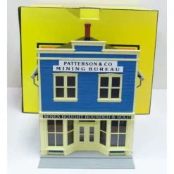 MTH 30-90275 Patterson & Co. Mining Bureau 2-Story Store Front Building - Your Source for Gaming Essentials* Sale