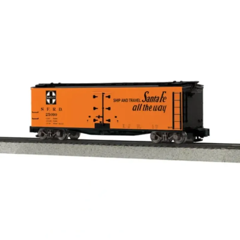 MTH 35-78013 S Scale Santa Fe 40' Woodsided Reefer Car - Your Source for Gaming Essentials* Best
