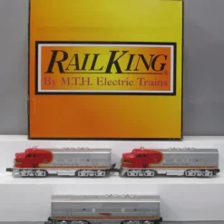 MTH 30-20078-1 Santa Fe F3 ABA Diesel Set w/Proto-Sound 3.0 #34L/34C/34B - Your Source for Gaming Essentials* Best