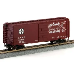 MTH 85-74077 Santa Fe HO Scale 40 PS-1 Boxcar #141705 - Your Source for Gaming Essentials Trains
