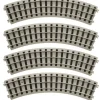 MTH 11-990424 Standard Gauge RealTrax 42" Curve Track (4) - Your Source for Gaming Essentials* Outlet