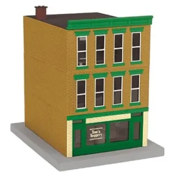 MTH 30-90486 Tom's Toggery 3-Story City Building #1 - Your Source for Gaming Essentials* Clearance