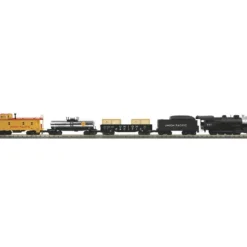 MTH 30-4228-0 Union Pacific RailKing 2-8-0 O Gauge Steam Freight Train Set w/LS - Your Source for Gaming Essentials* New