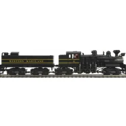 MTH 20-3496-1 Western Maryland Hi-Rail 4-Truck Shay Steam Locomotive w/PS3 #5 - Your Source for Gaming Essentials* Clearance
