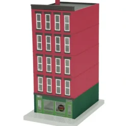 MTH 30-90278 York Avenue Hotel 5-Story Hotel w/Blinking Sign - Your Source for Gaming Essentials* Outlet