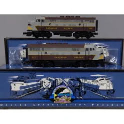 MTH 20-80001B Canadian Pacific Premier F-3 AA O Gauge Diesel Set w/PS1 EX/Box - Your Source for Gaming Essentials* Best