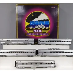 MTH O Santa Fe 70' Streamlined Passenger Car Set (Set of 5) VG - Your Source for Gaming Essentials* Sale