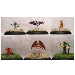 Tabletop Miniatures>Mystical Familiars 2 Each of 6 Familiars #17-011 Classic Ral Partha Metal Minis - Your Source for Gaming Essentials