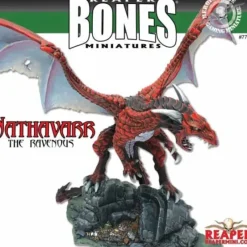 Tabletop Miniatures>Nathavarr The Ravenous #77682 Bones Unpainted Plastic Figure - Your Source for Gaming Essentials