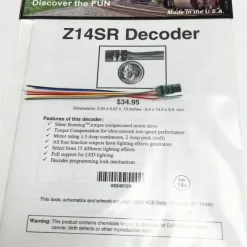 NCE 0129 Z Z14SR Wired Decoder 4-Function 1-Amp - Your Source for Gaming Essentials*