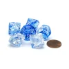 Dice>Nebula 16mm Tens D10 (00-90) Dice, 6 Pieces - Dark Blue with White Numbers - Your Source for Gaming Essentials