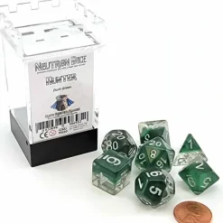 Dice>Neutron Dice 7 Piece Polyhedral DnD Dice Set - Hunter - Your Source for Gaming Essentials
