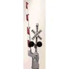 NJ International 2162 N Highway Crossing Gate Signal Bar Arm Red & White Gate - Your Source for Gaming Essentials* New