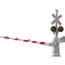 NJ International 2160 N Scale Red & White Crossing Gate Type "A" Signal (2) - Your Source for Gaming Essentials* Online