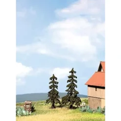 Noch 21920 HO/TT/N Spruce Trees 2.95"-3.54" (Pack of 2) - Your Source for Gaming Essentials* Clearance