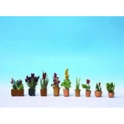 NOCH 14012 Ornamental Plants in Flower Pots Scenery Detail HO Scale - Your Source for Gaming Essentials* Best