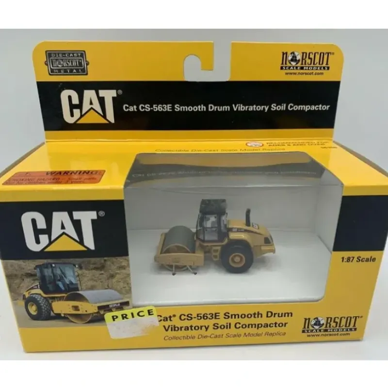 Norscot 55155 HO CAT(R),CS-563 Smooth Drum Vibratory Soil Compactor - Your Source for Gaming Essentials*