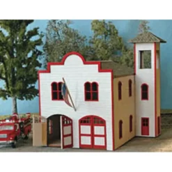 NortheasterN Models 40023 N Springfield Fire Station Kit - Your Source for Gaming Essentials* Sale