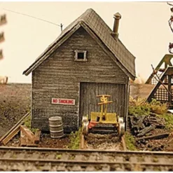 Northeastern Scale Models 30004 N Motor Car Shed Kit - Your Source for Gaming Essentials* Outlet