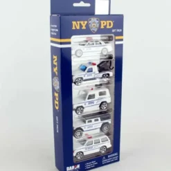 Toys-NYPD 5 Piece Vehicle Gift Set - Your Source for Gaming Essentials