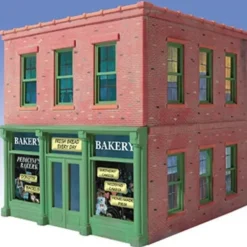OGR 825 O Ameri-Towne Pedicini's Bakery 6" x 6" Footprint Building Kit - Your Source for Gaming Essentials* Discount